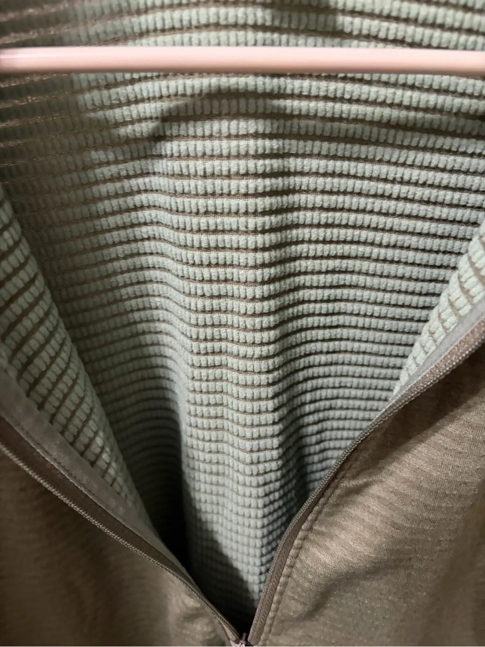 Eddie Bauer Men's L First Ascent High Route Grid Fleece Quarter-Zip Pullover